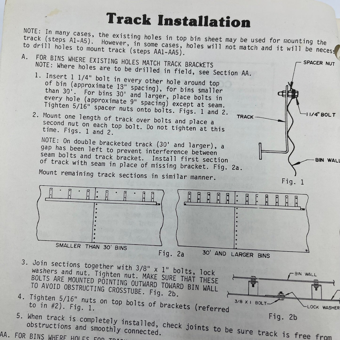 1982 Sukup Stir-Up Owners Installation & Operation Manual V39-1