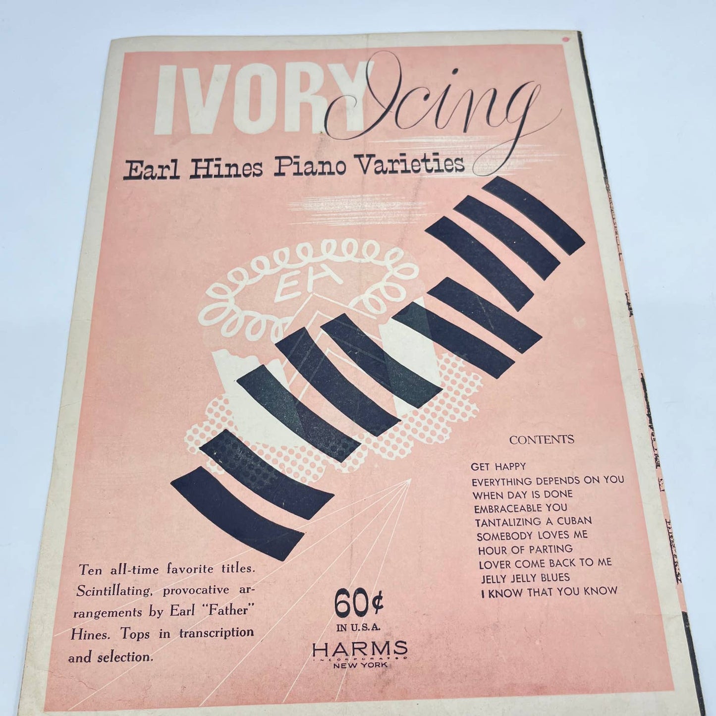 1945 Sheet Music Some Sunday Morning San Antonio Errol Flynn Alexis Smith TF9