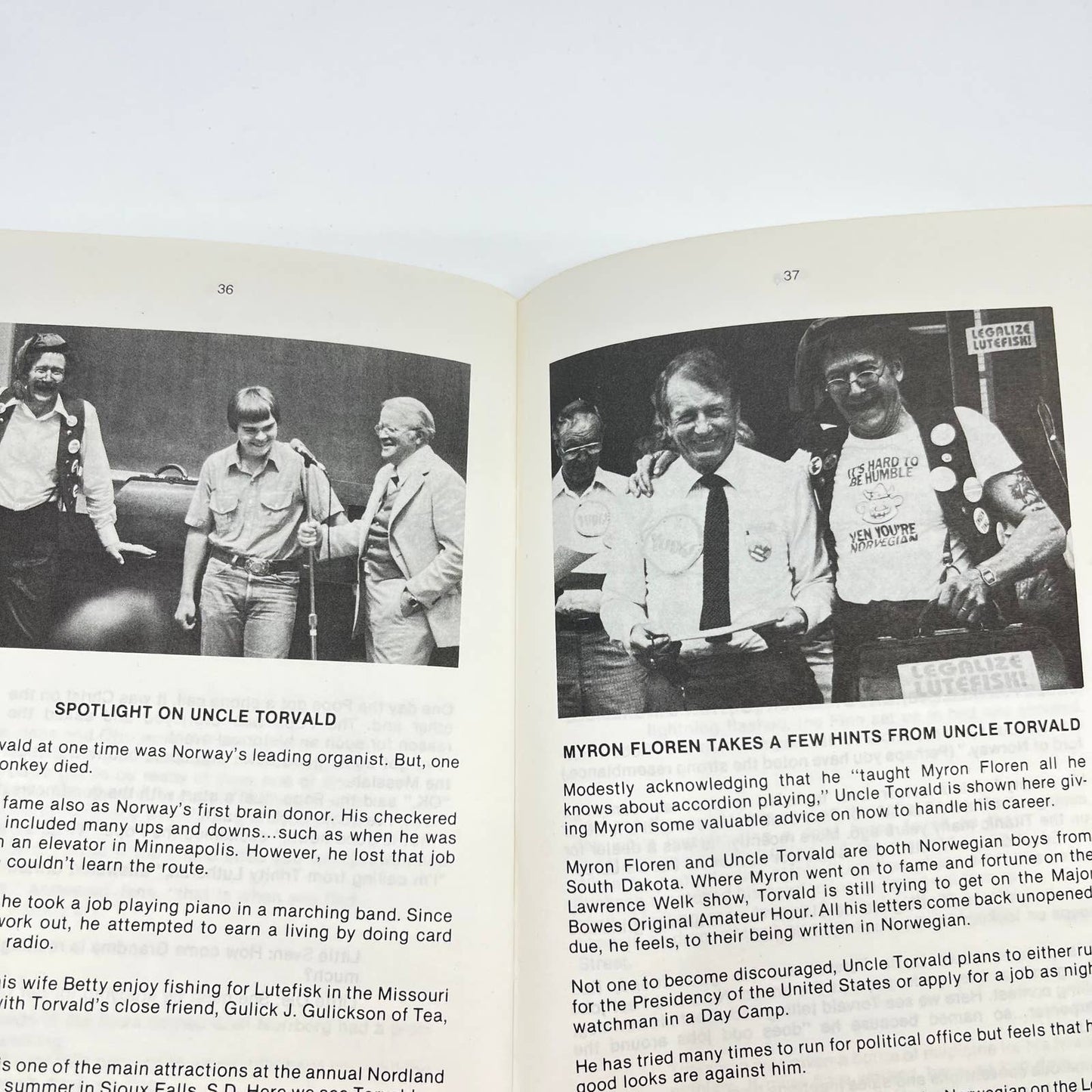 1984 Red Stangland’s More Uff Da Jokes Vol II Norwegians Swedes Danes Finns TE2