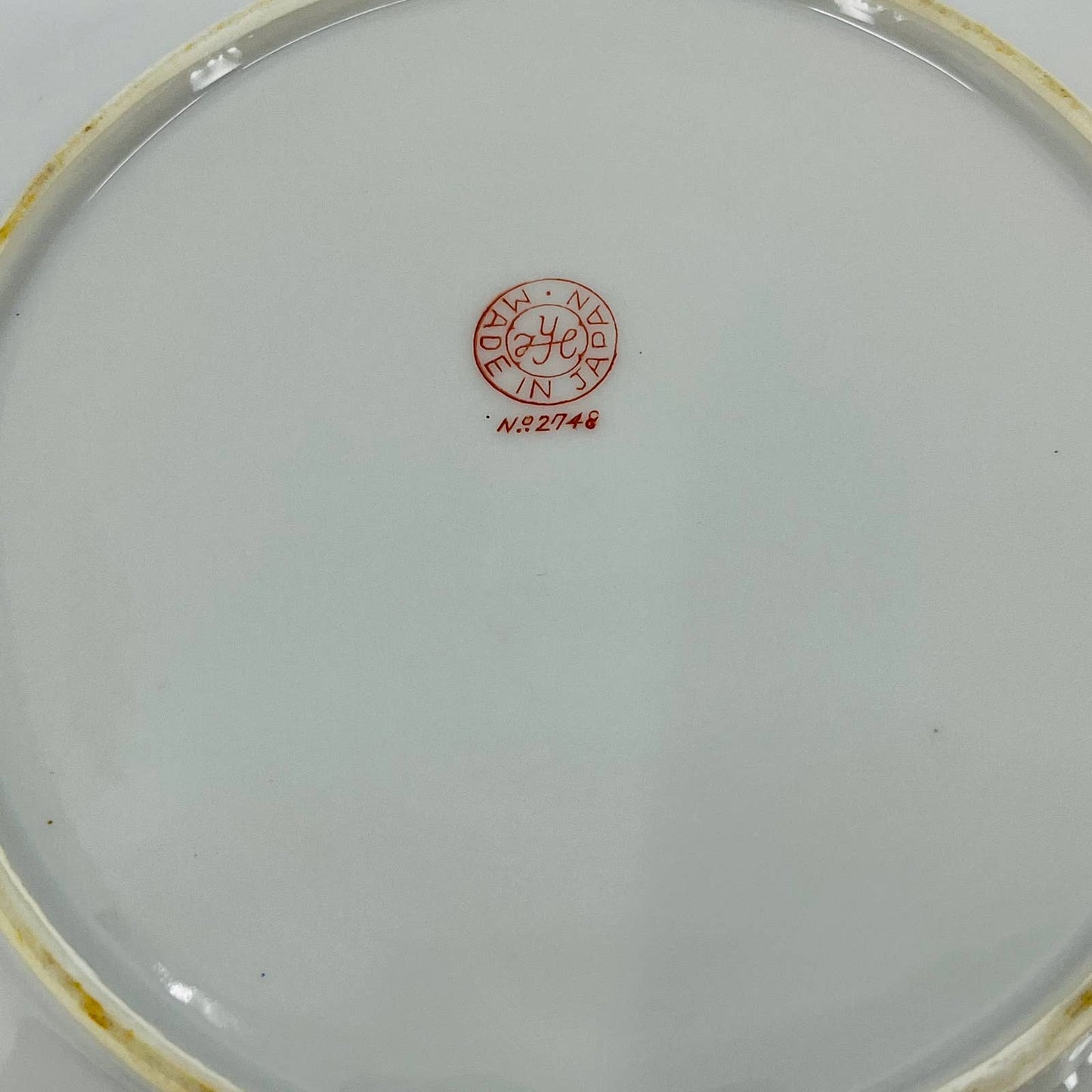 Japanese Iridescent Opal Lusterware 7” Desert Plate Set of 2 RYE JAPAN 2748 TC2