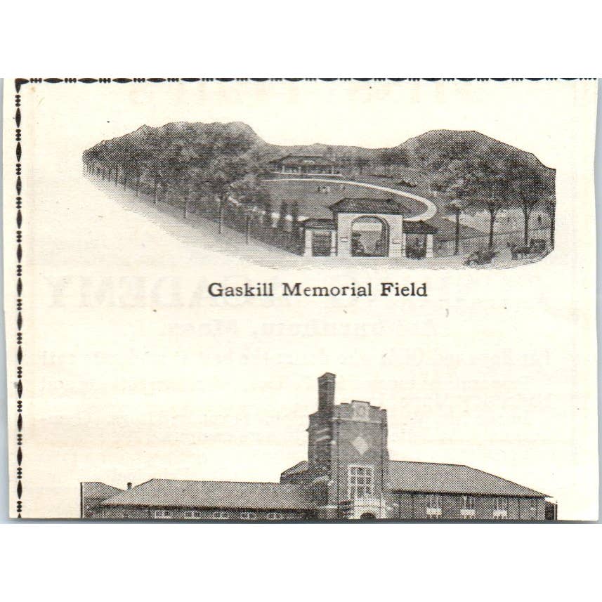 c1920 Harper's Magazine Ad - Cushing Academy Ashburnham MA H.S. Cowell EA3