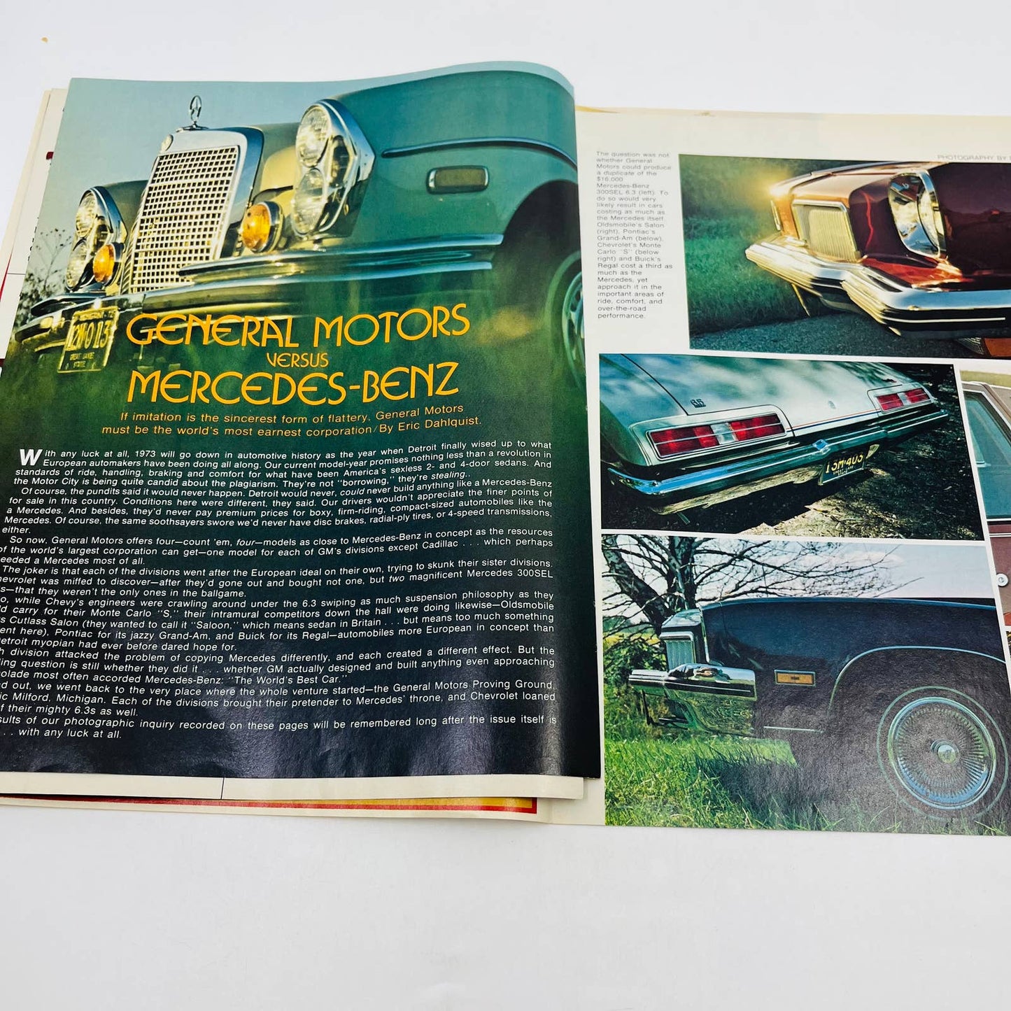 1972 “Our Infallible Gift Guide For Girls” Automotive Theme Mens Gifts BA1