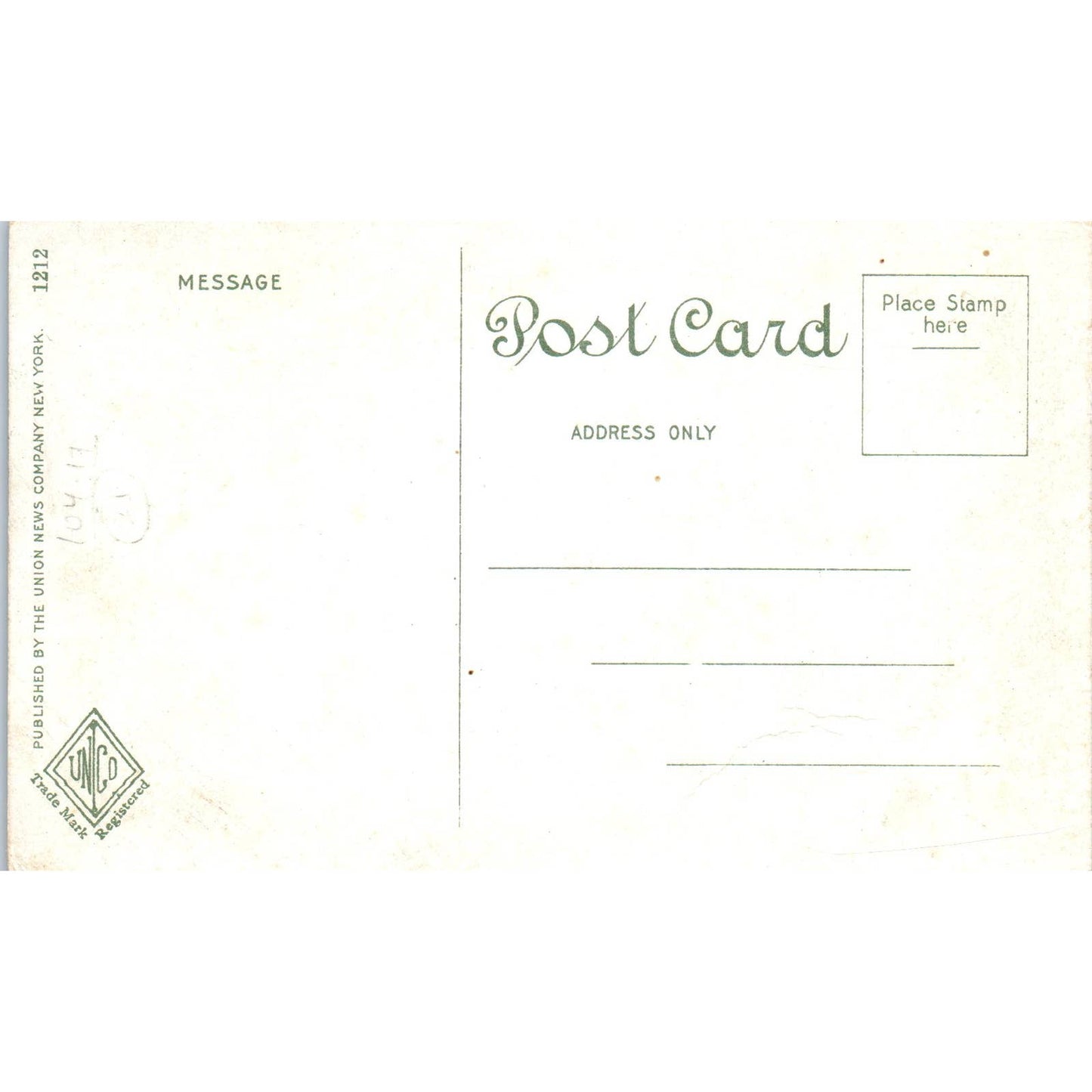 Antique Postcard the Casino at Water Gap PA TD8-P2