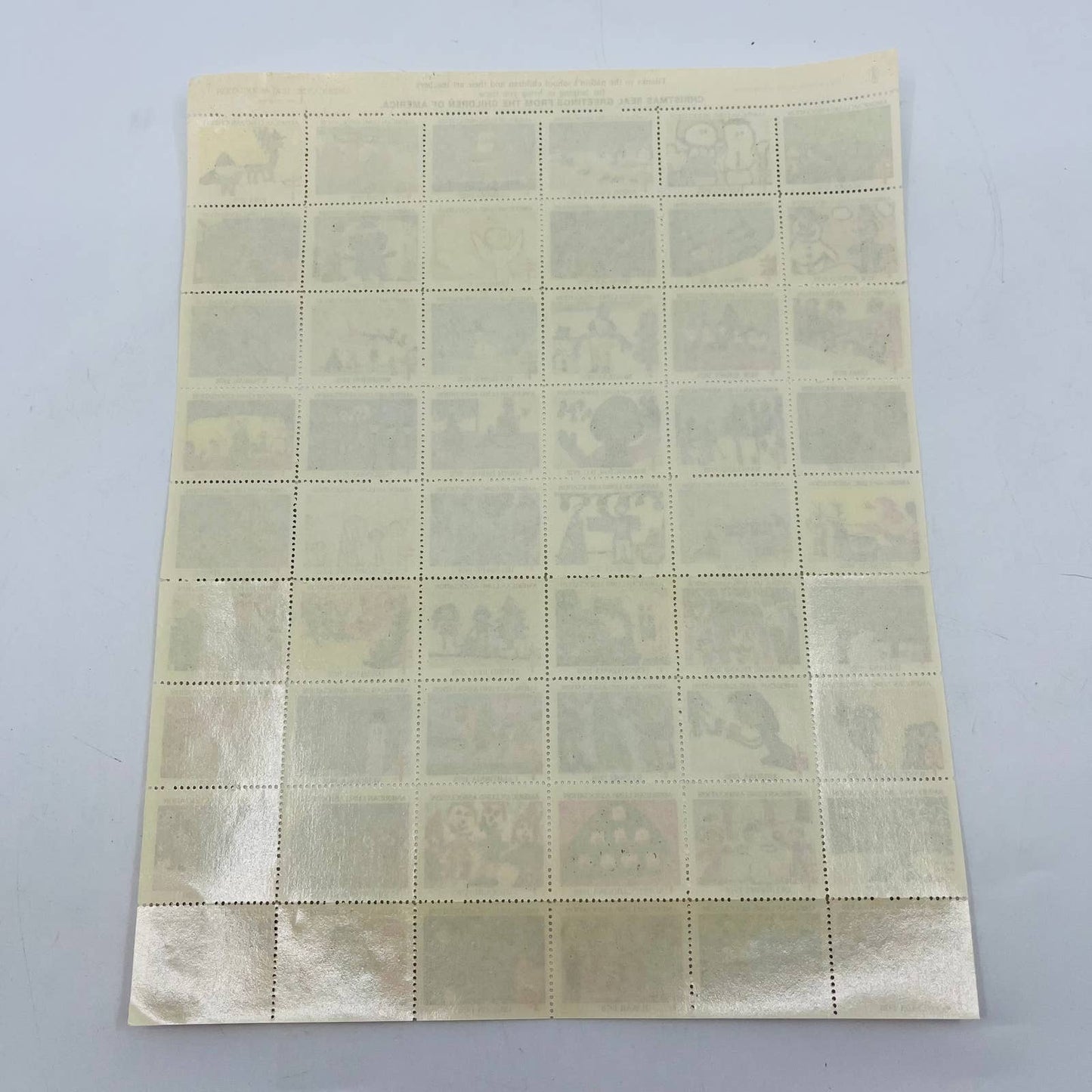 1978 American Lung Association Christmas Seal Sheet + 2 1986 Sheets C7