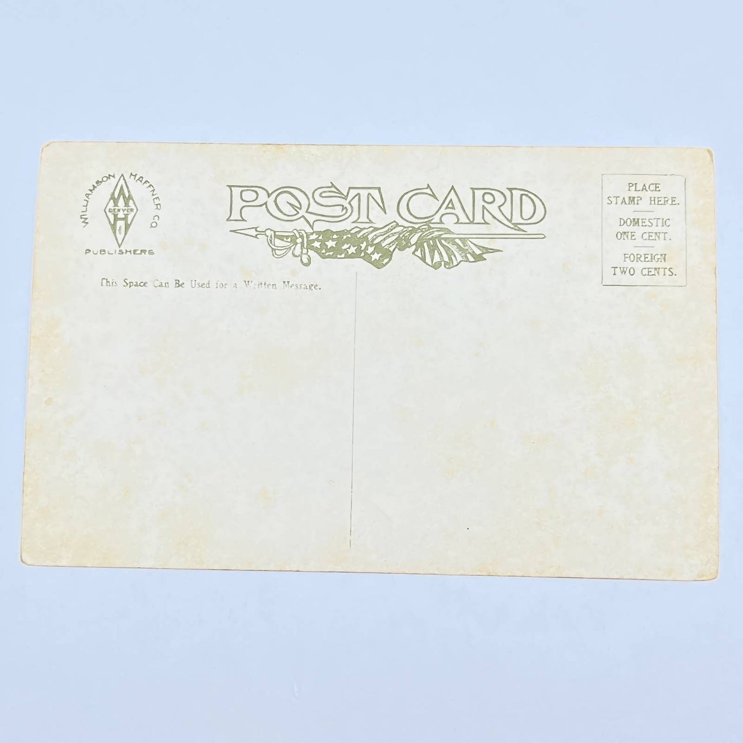 c1910 RPPC Street Scene Dewey Oklahoma Railroad Tracks AC1