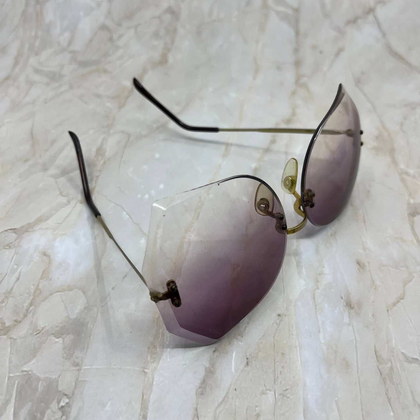 Retro Taiwan ROC Oversize Sunglasses Eyeglasses Frames TK2-G1-6