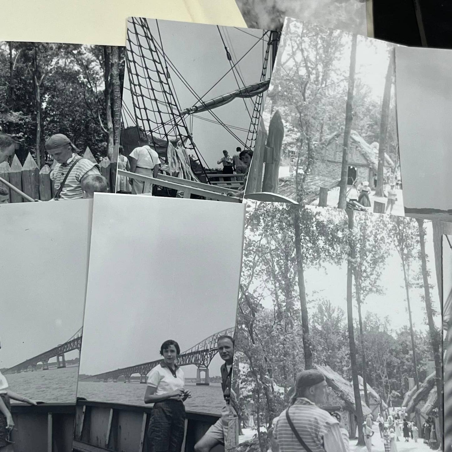 1957 Collection of Photos & Negatives Jamestown Vacation TJ9-PG5