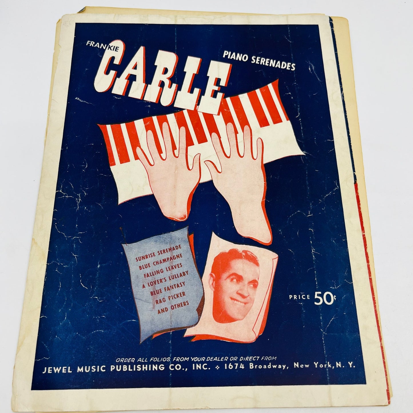 1942 Glenn Miller Moonlight Cocktail Sheet Music V37-4
