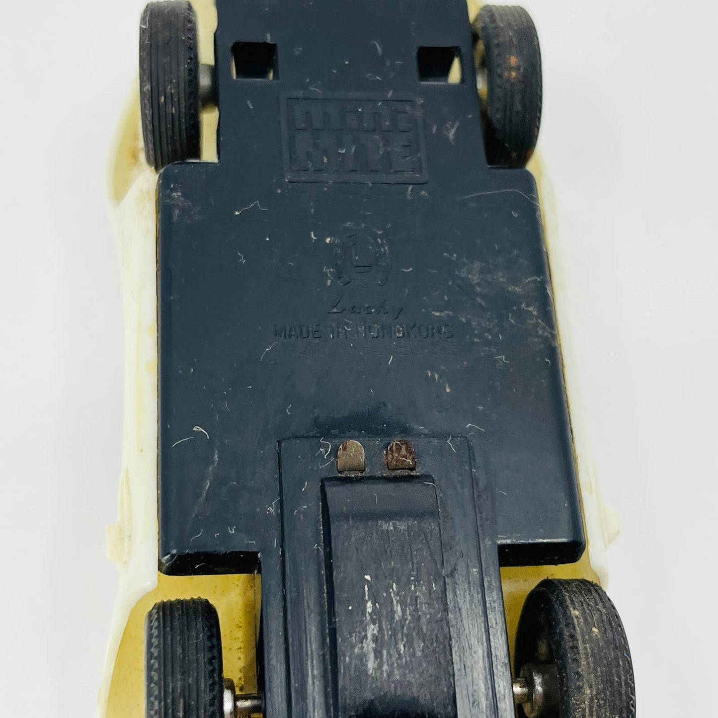 Vintage Toy Race Car Luck Mighty Mite #7 5” TE1