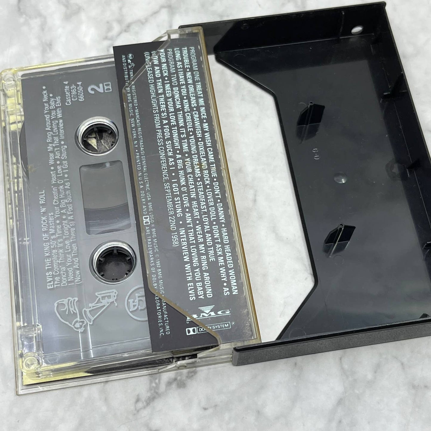 The Complete 50s Masters by Elvis Presley Cassette 4 - Cassette Tape TB5-12