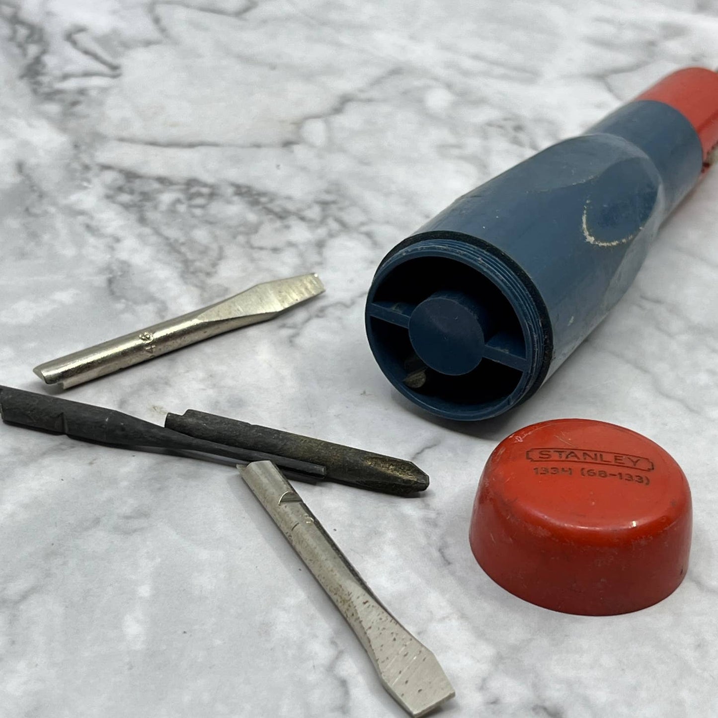 Vintage Yankee Handyman 133H (68-133) Ratcheting Screwdriver Stanley USA TJ1