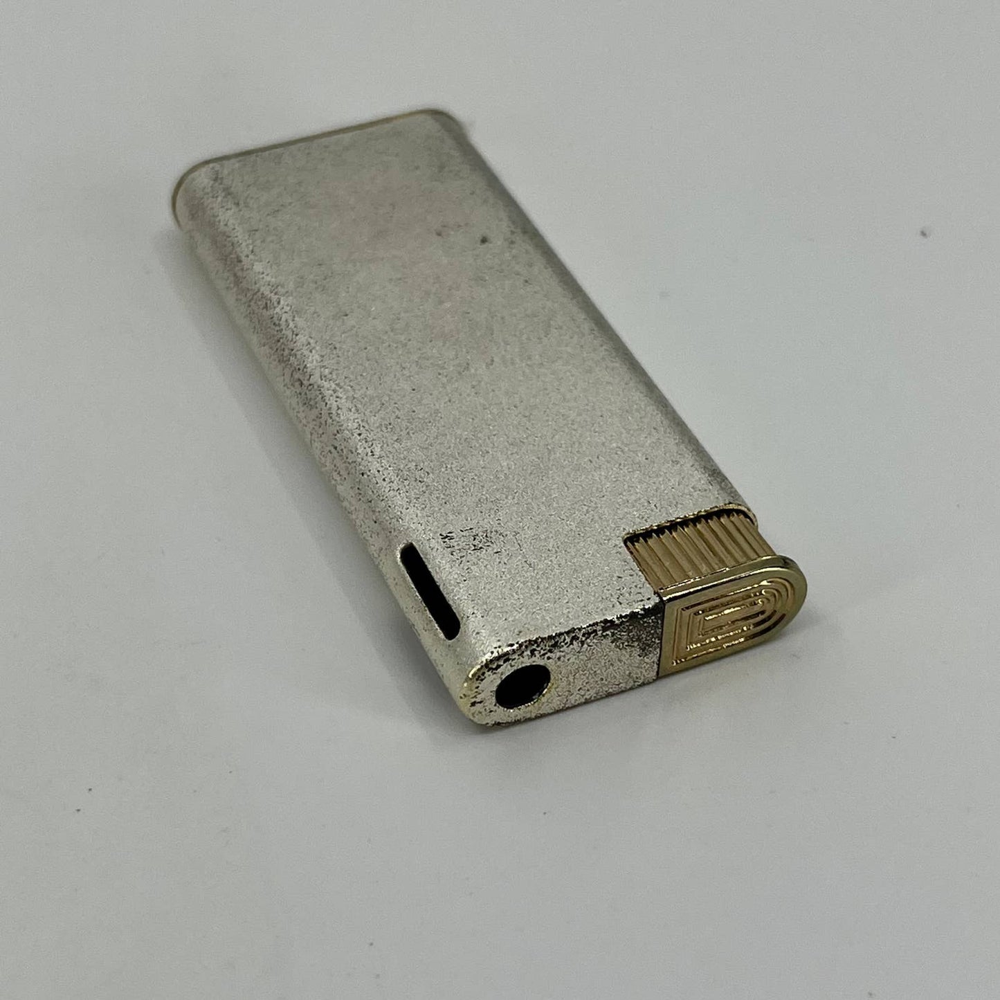 Vintage Colibri ELECTRO-QUARTZ Silver Tone Torch Lighter c/w Original Case SA2