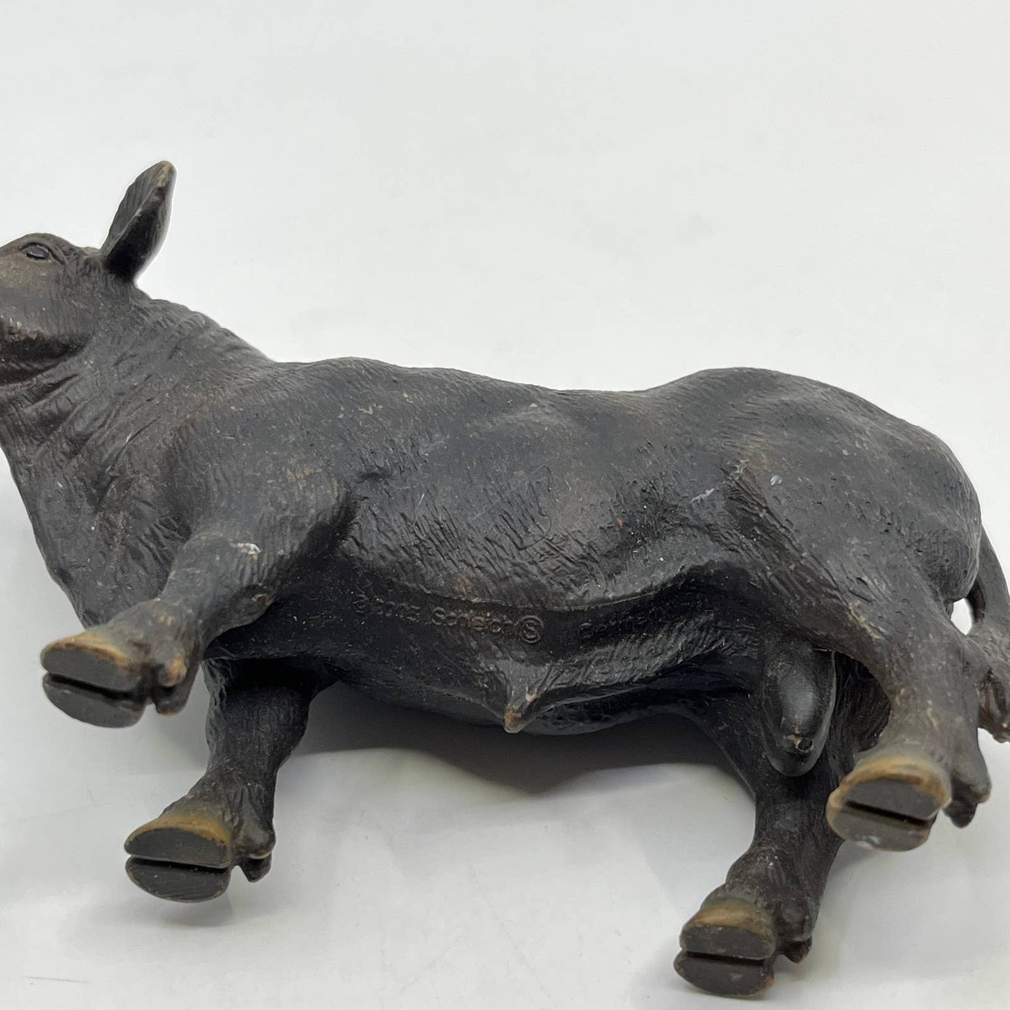 2003 Schleich BLACK ANGUS BULL Dairy Farm Animal Retired TC3