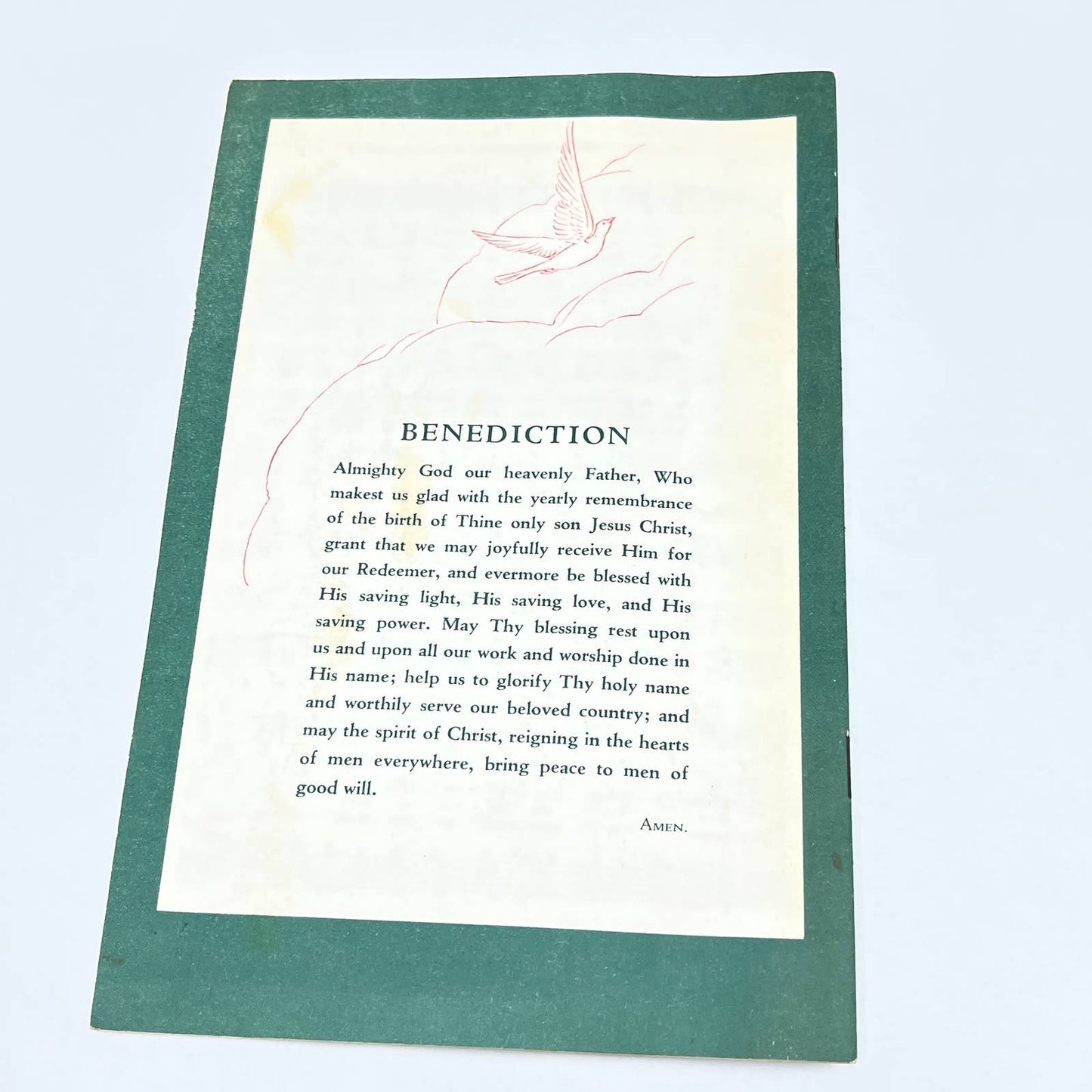 1940s Christmas Story Family Program for Christmas Eve Keystone Steel & Wire TG1