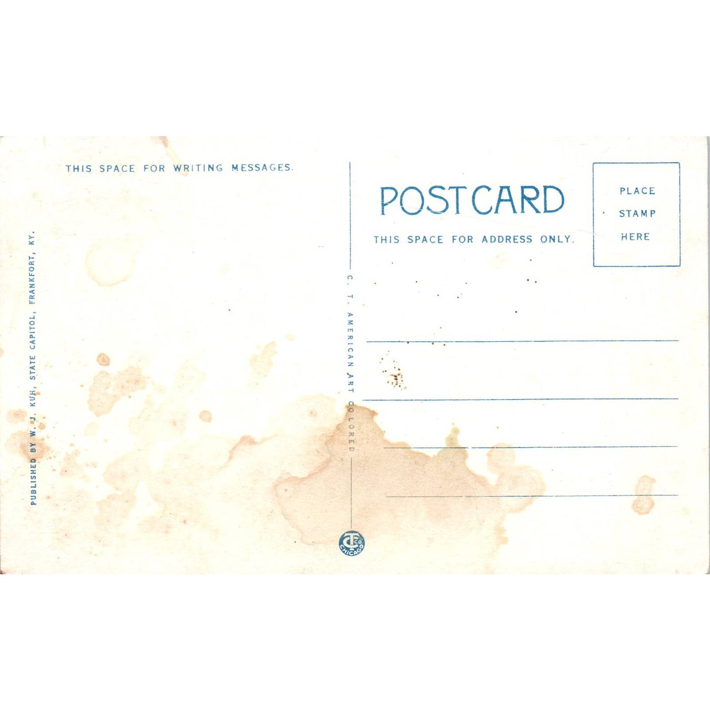 Kentucky Court of Appeals New State Capitol Frankfort KY Postcard TK1-P1