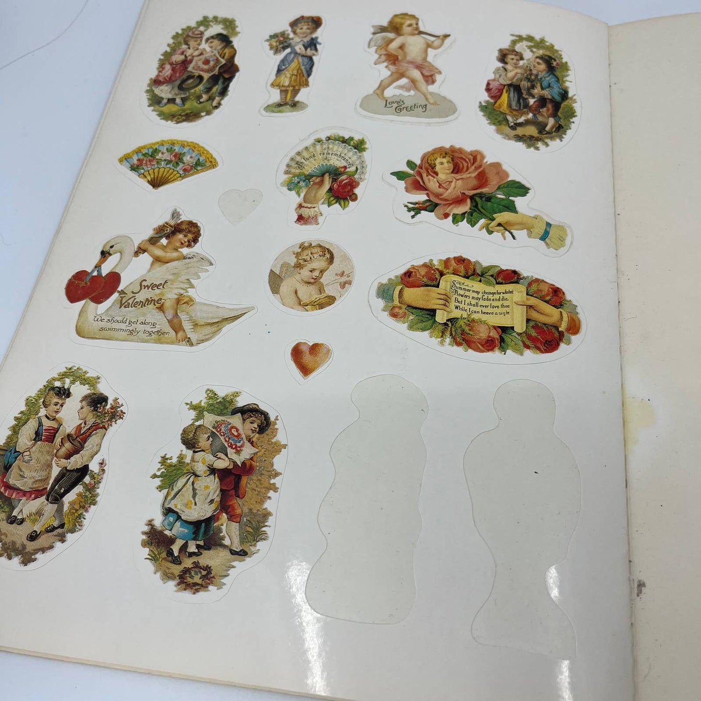 Victorian Romantic Stickers & Seals: 78 Full-Color Pressure-Sensitive Designs B6