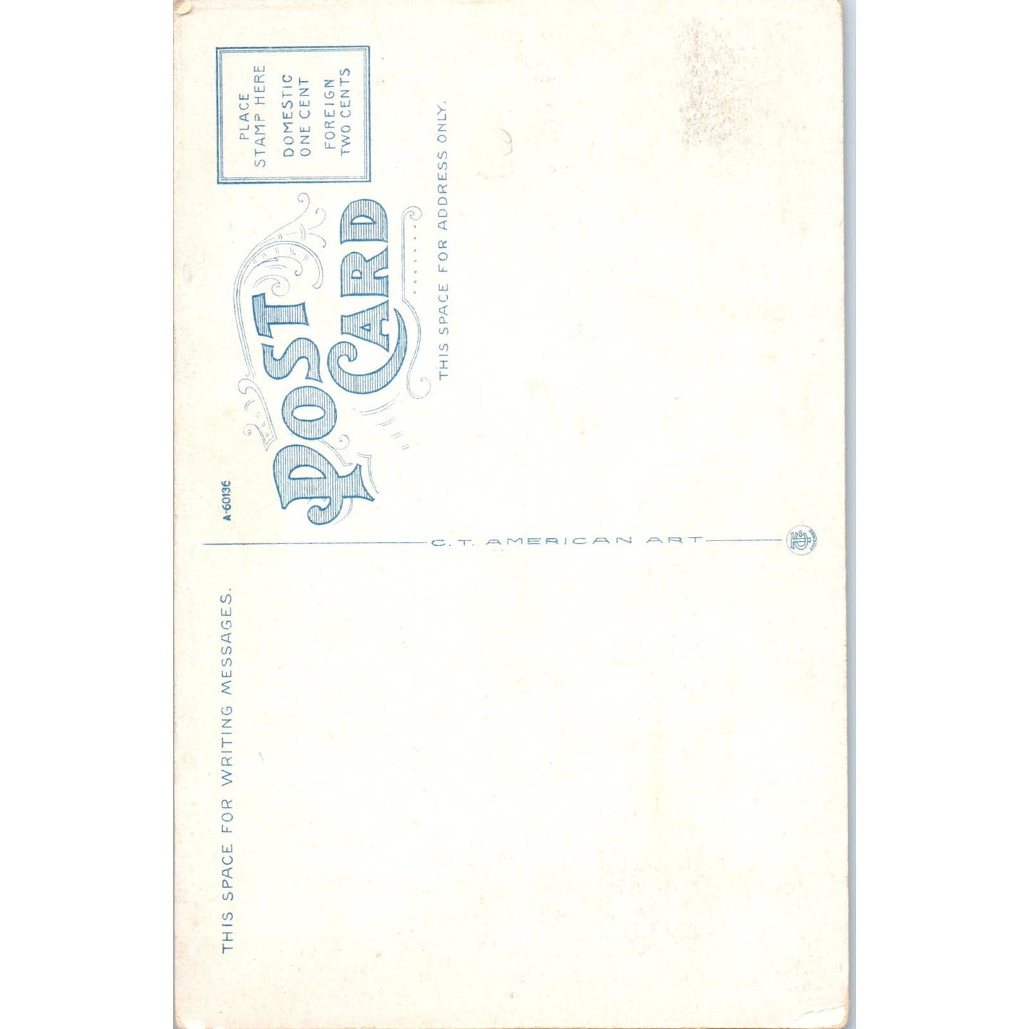 Chapel, Beloit College, Wisconsin Original Postcard TJ9-P3