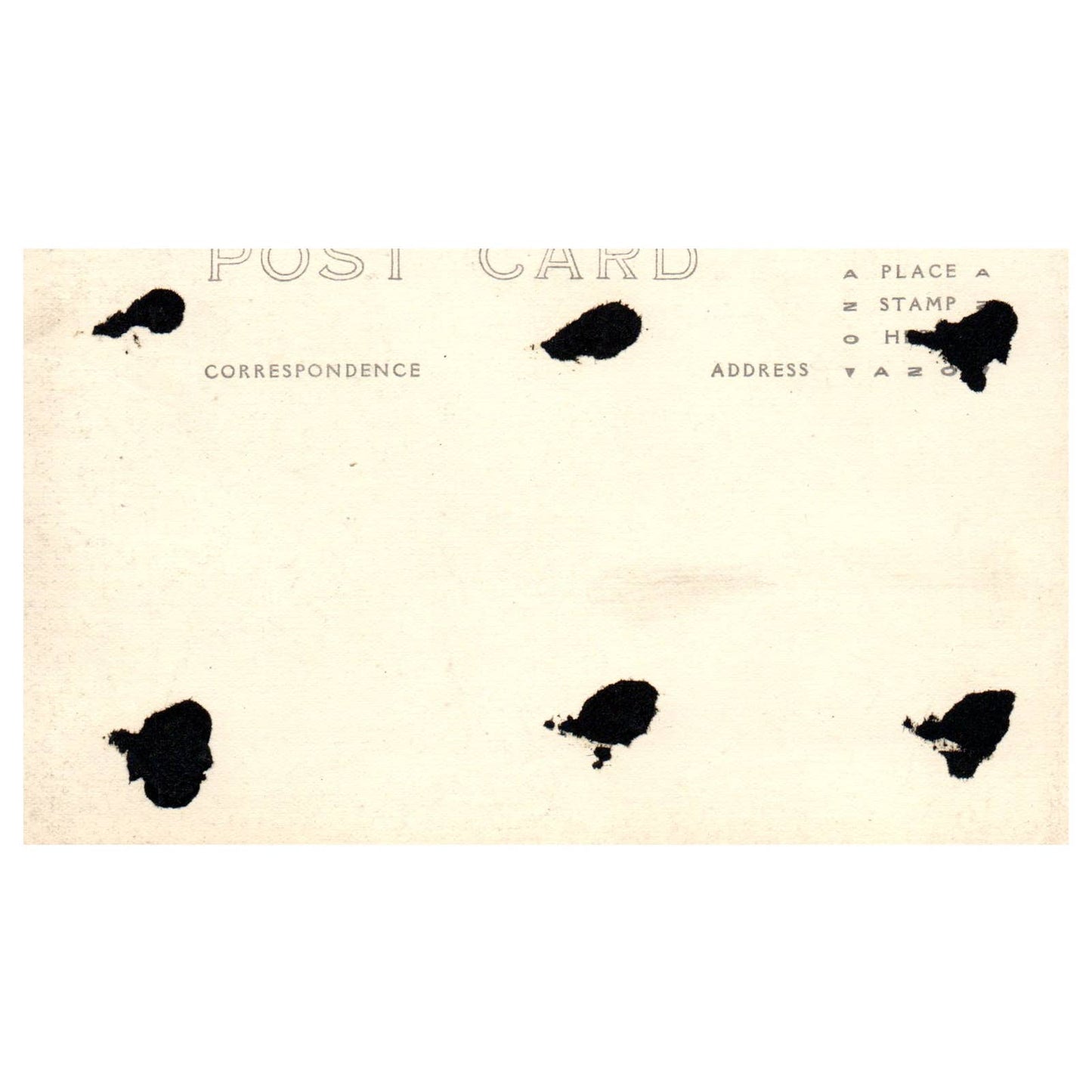 WWI Battleship Scene - Fo'castle Awash - Original Postcard RPPC TJ8-4