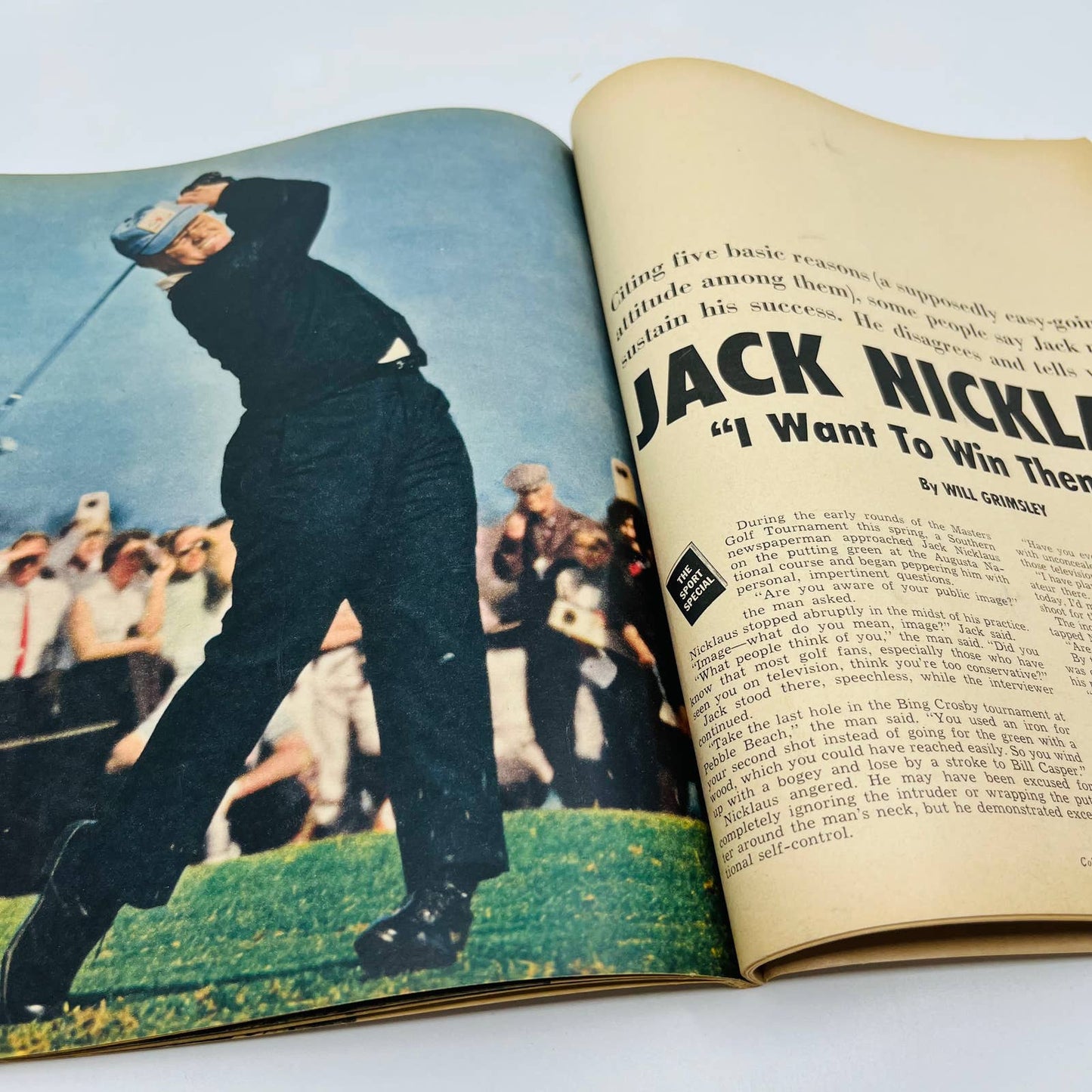 Sport Magazine July 1963 Al Kaline & Colavito Detroit Tigers Jack Nicklaus BA1