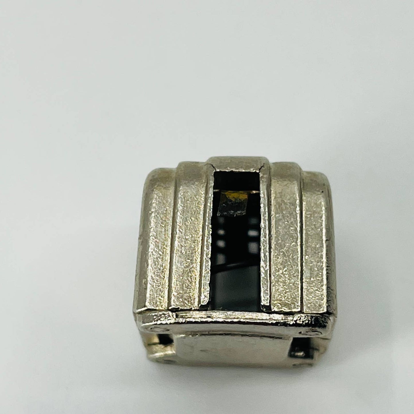 Antique Miniature Art Deco Metal Toaster w/ Spring Toy Dollhouse SB4