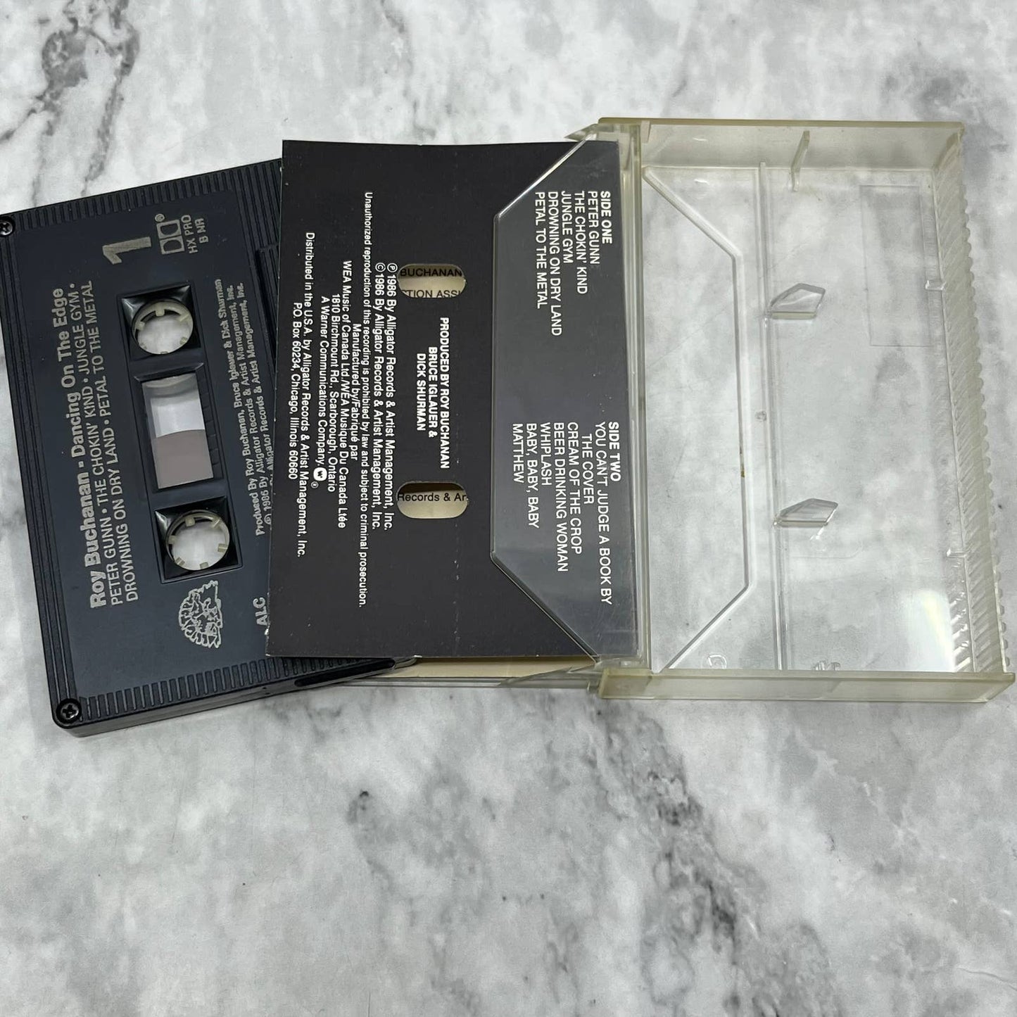 Roy Buchanan ~ Dancing on the Edge ~ Cassette Tape TC7-52