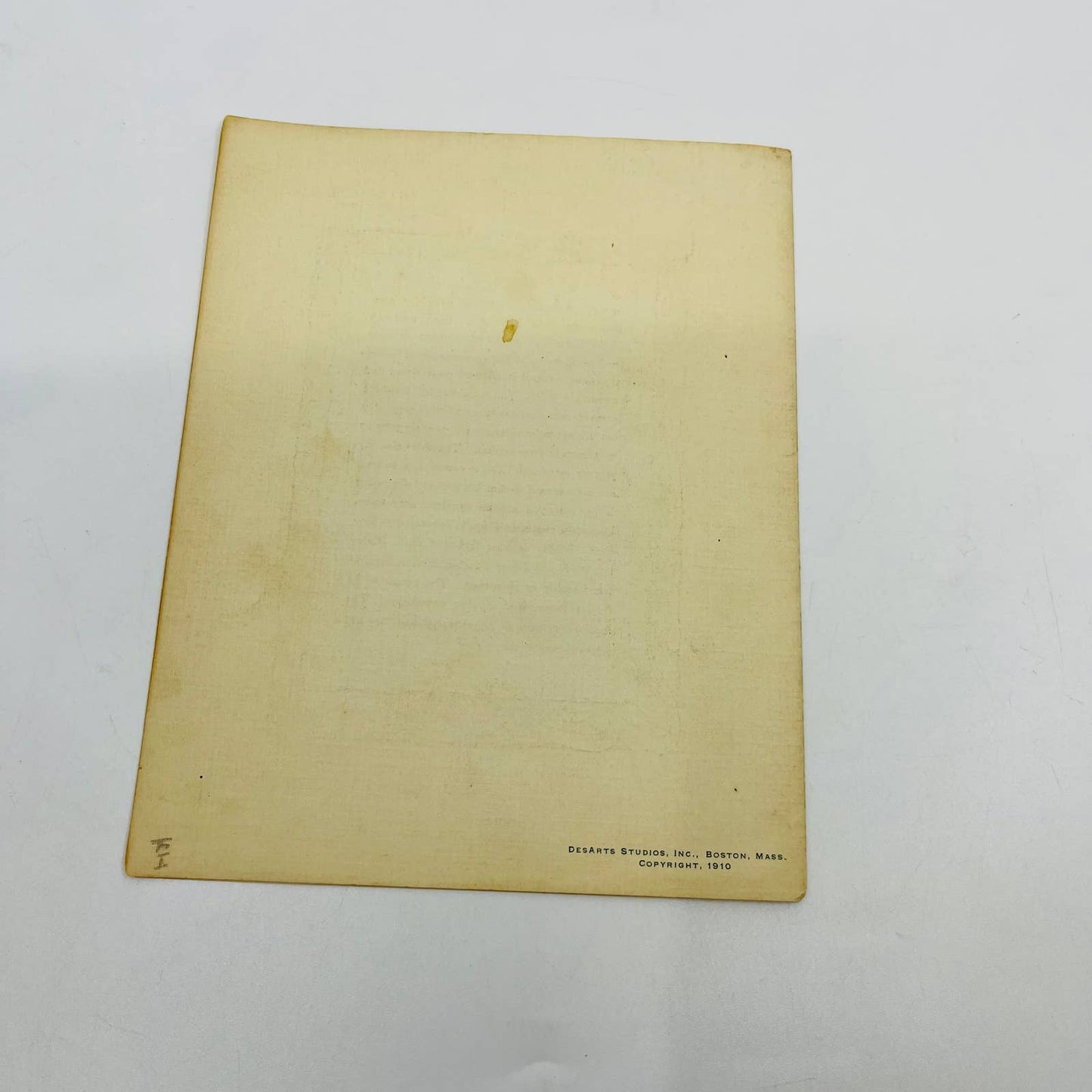 1910 Your Birthday Heritage August Virgo Zodiac Birthday Card DesArts MA D4