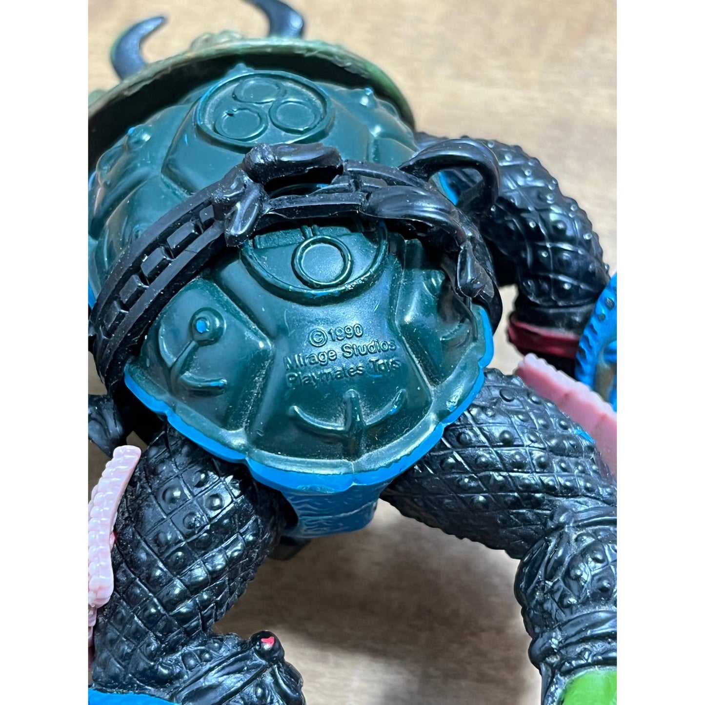 Sewer Samurai LEO Leonardo Vintage TMNT Action Figure Playmates 1990