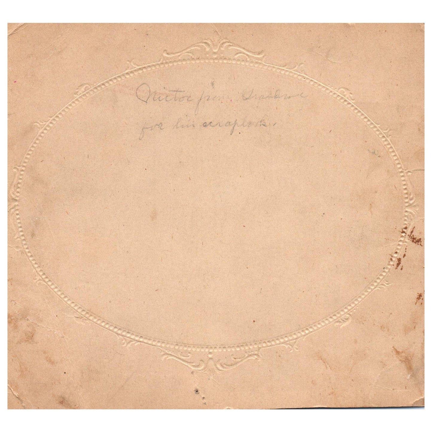 Antique Victorian English Pointer Hunting Dog Photo ~6.5" AD1