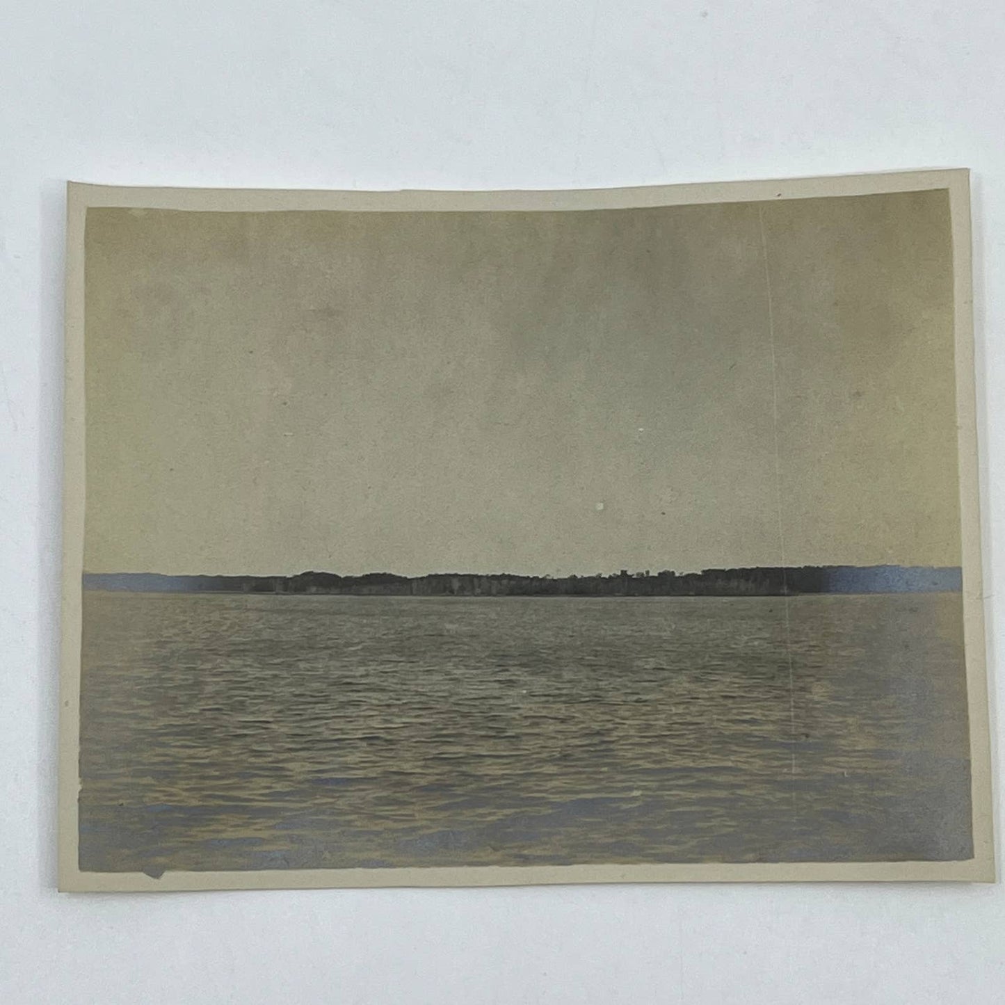 1903 Original Sepia Photograph Width of the River Usumacinta Mexico AC7