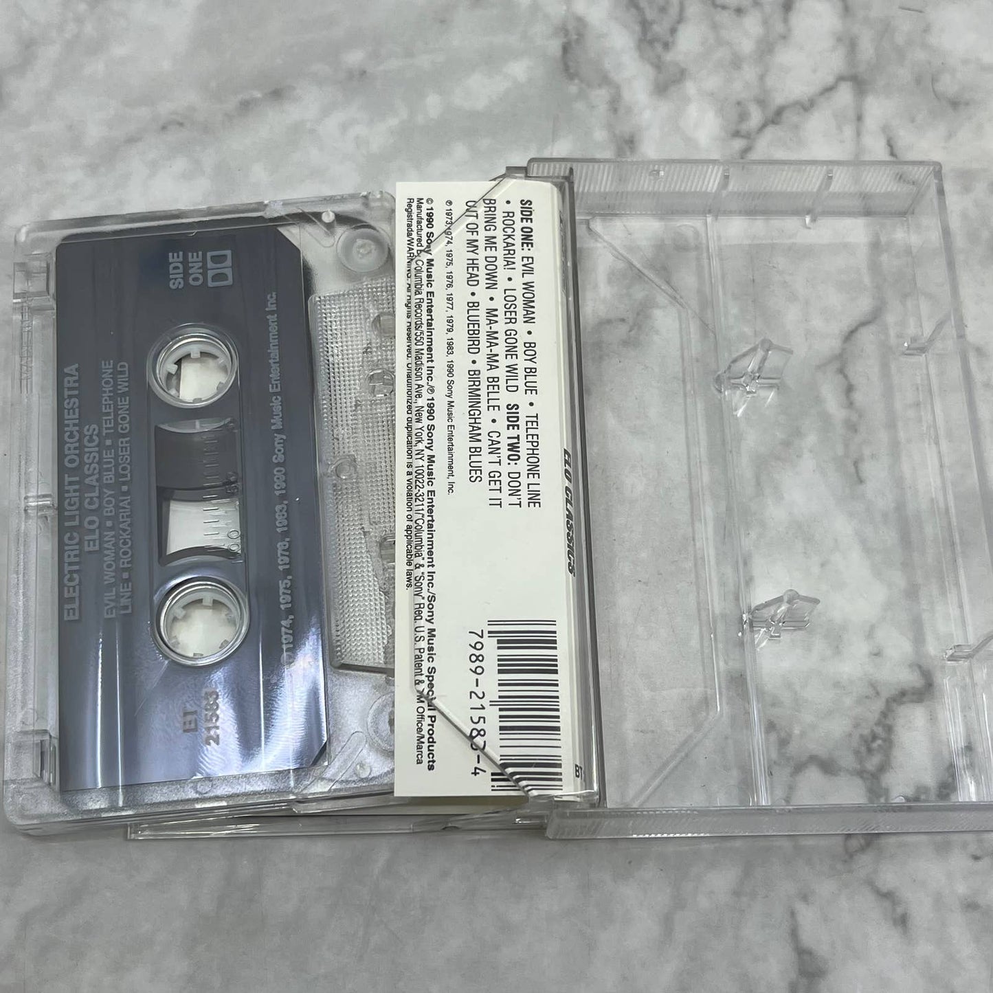 ELO Classics by Electric Light Orchestra Vintage Cassette Tape TB6-21