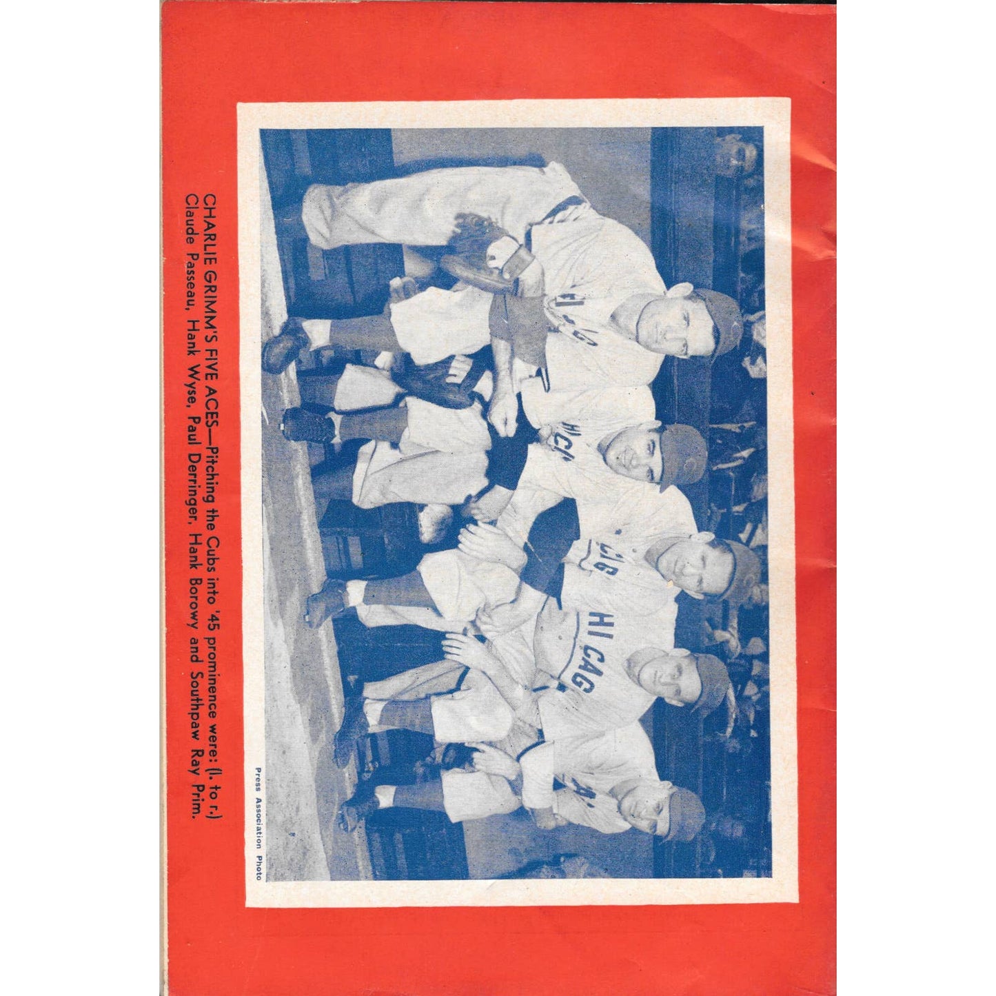 Baseball Digest October 1945 Hank Greenberg Detroit Tigers TJ8-1