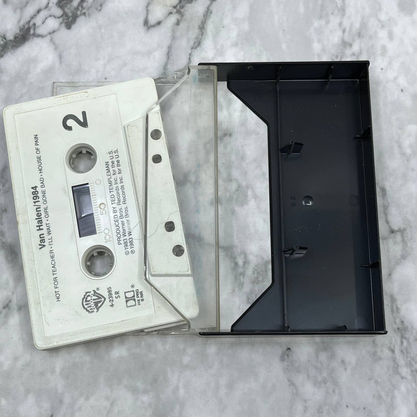 Van Halen - 1984 - No Jacket Cassette Tape TJ6-85