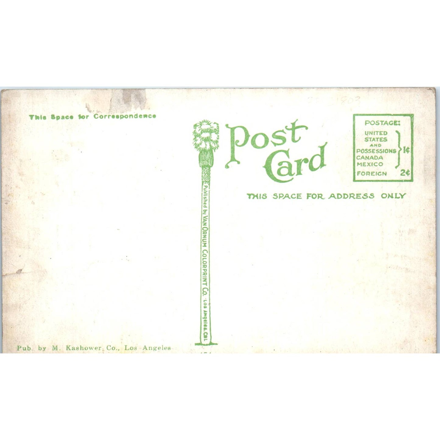 Antique Postcard Plunge Long Beach Bathhouse California SE3-2