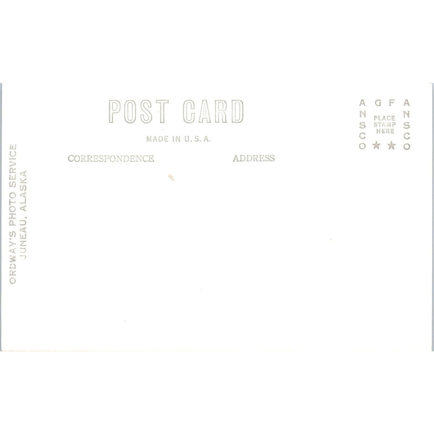 Ice Falling from Columbia Glacier RPPC Alaska Original Postcard TK1-30