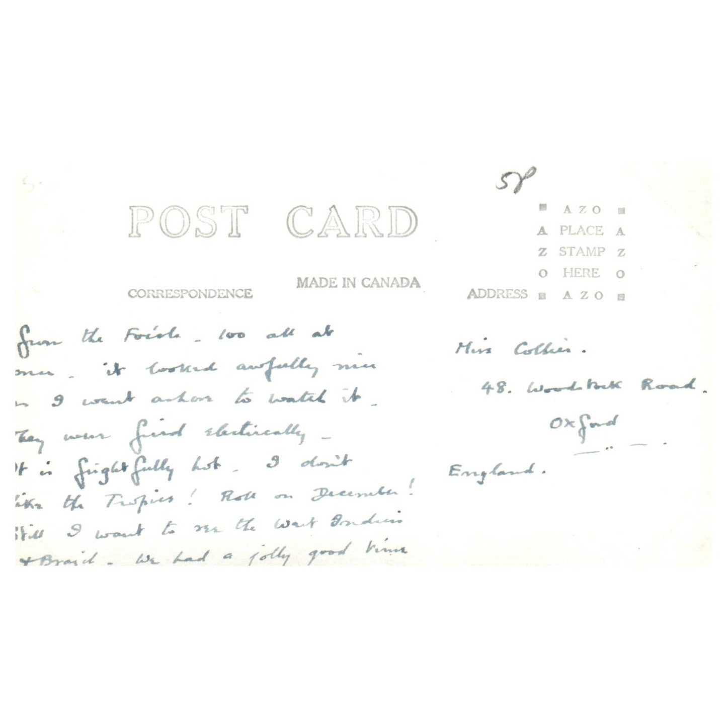 USS Vermont Lit Up at Night - Original Postcard TJ8-5