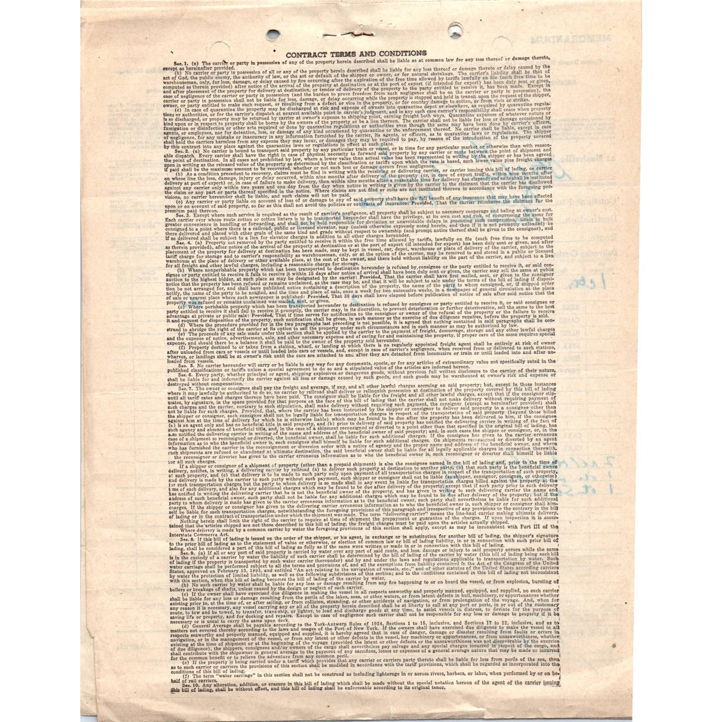 1948 Clark Hardware Co Billhead Set Nashville TN AD5-8