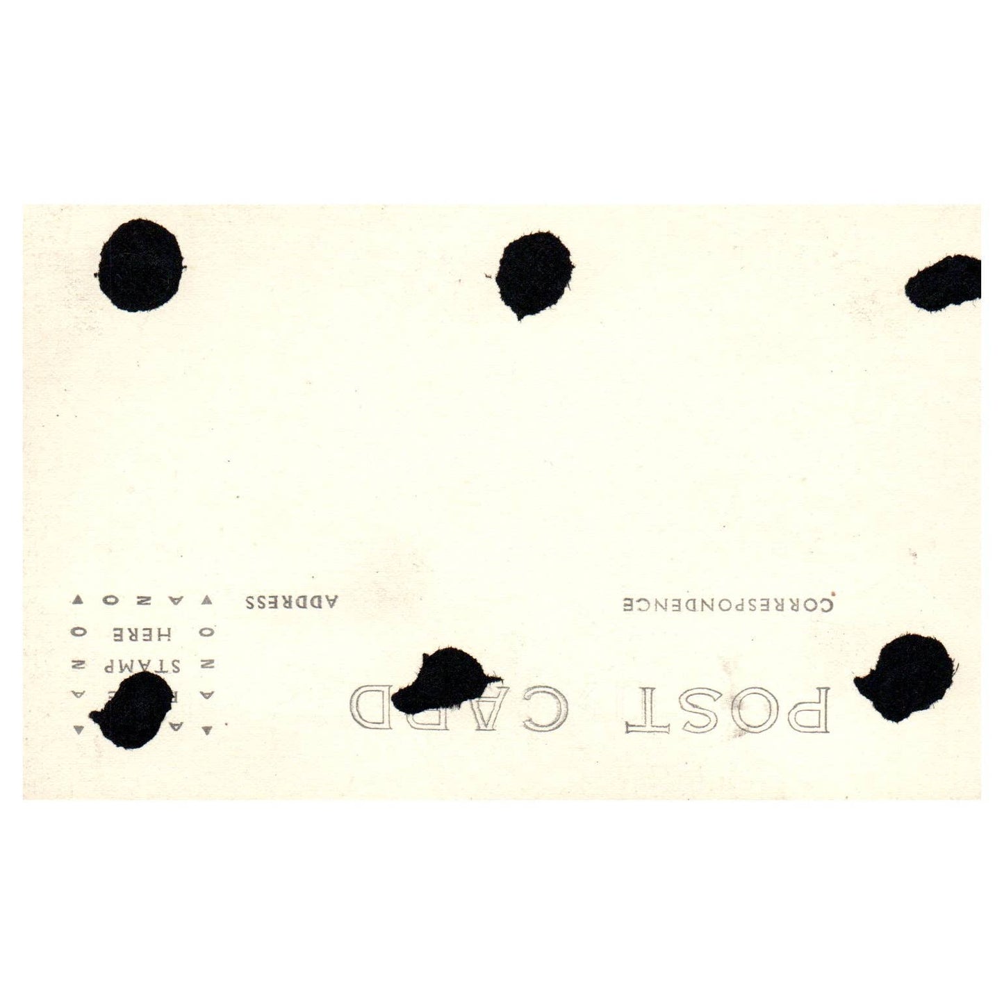 Quarter Deck Seas - Original Postcard RPPC TJ8-4