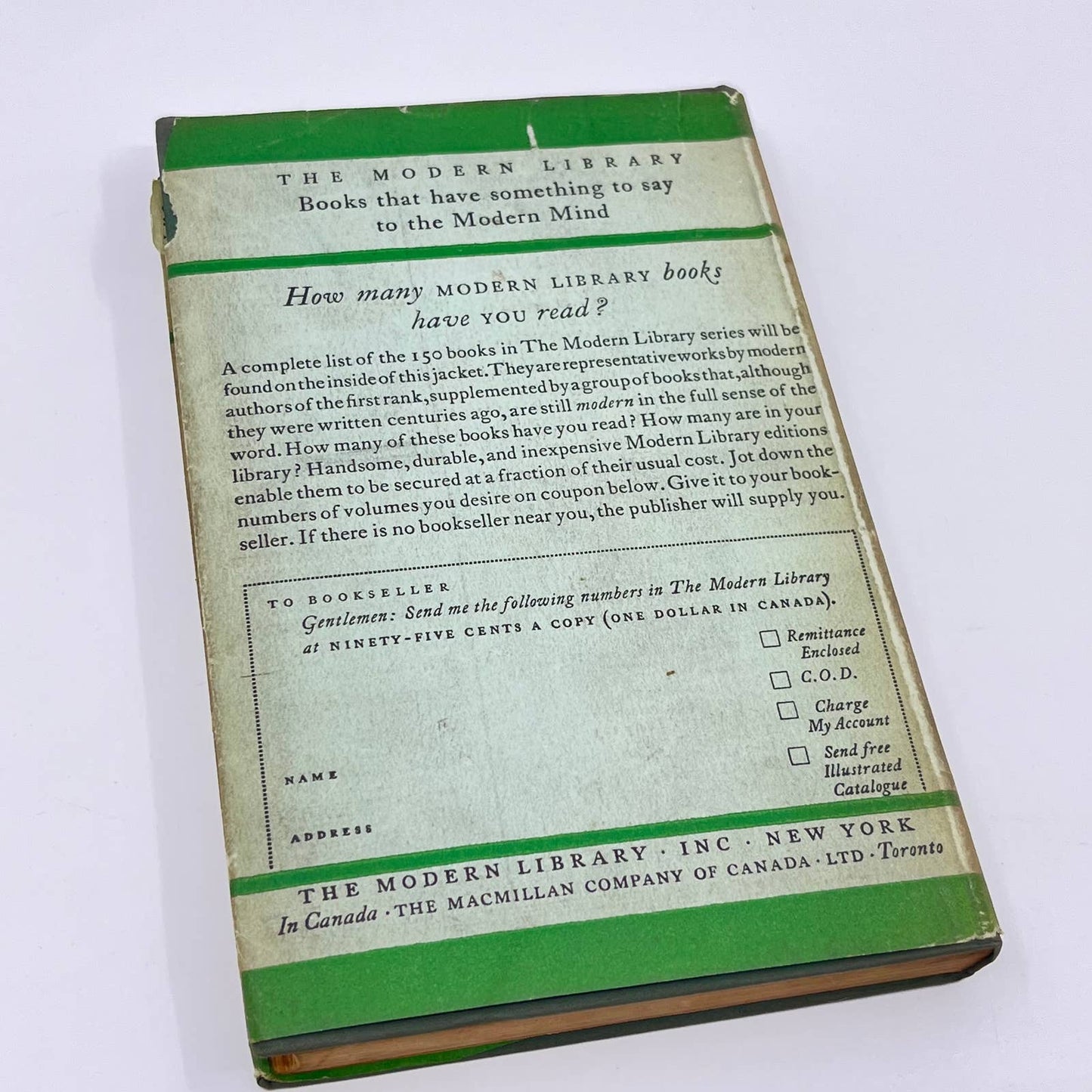 1928 The Revolt of the Angels Anatole France First Modern Library Edition TF2