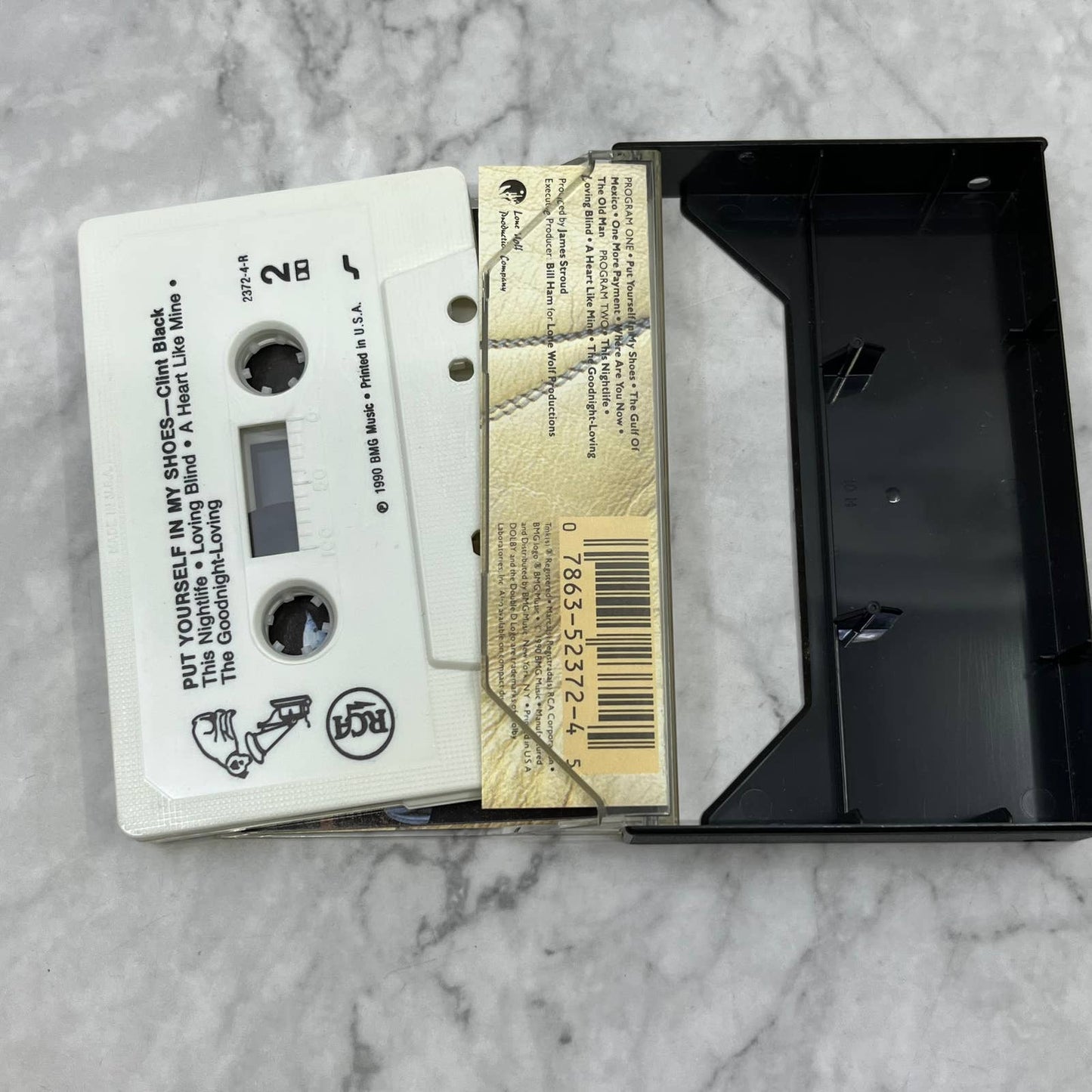 Clint Black Put Yourself in My Shoes Cassette Tape TB5-12