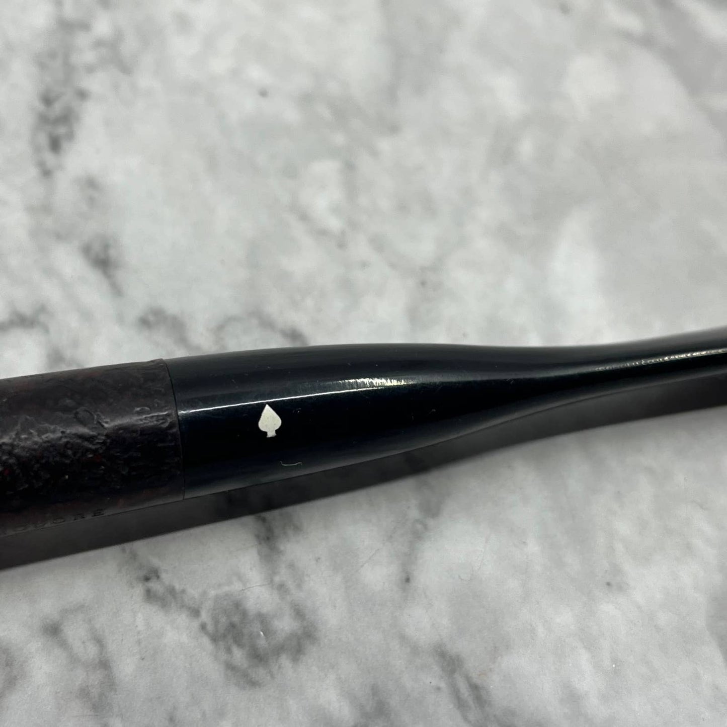 Vintage Dr. GRABOW Sandblasted Commodore #10 Bulldog Tobacco Smoking Pipe TJ9-1