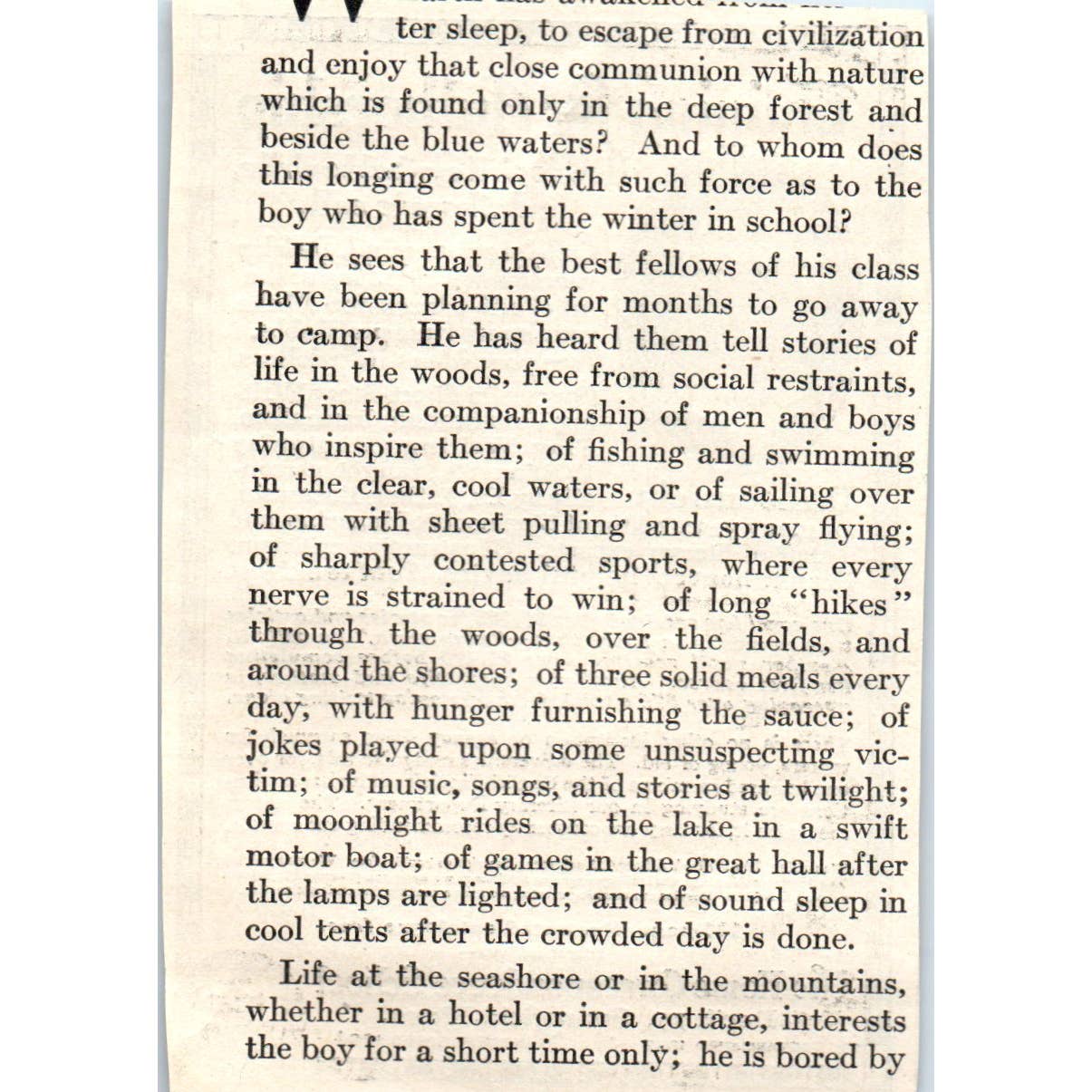 c1920 Harper's Magazine Ad Dr. Esenwein Correspondence School Springfield EA3-4