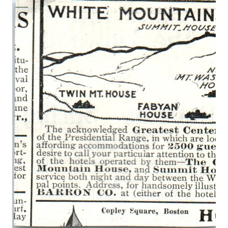 The Linwood Resort Pigeon Cove Cape Ann MA F.H. Pratt - 1921 Original Ad TJ7-L