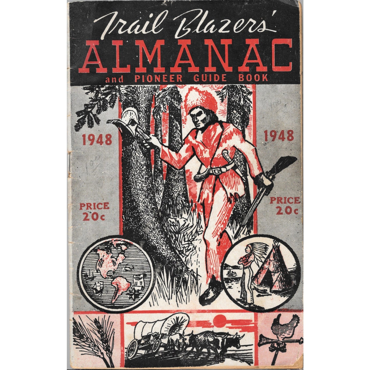 1948 Trail Blazers' Almanac and Pioneer Guide Book TK3-G
