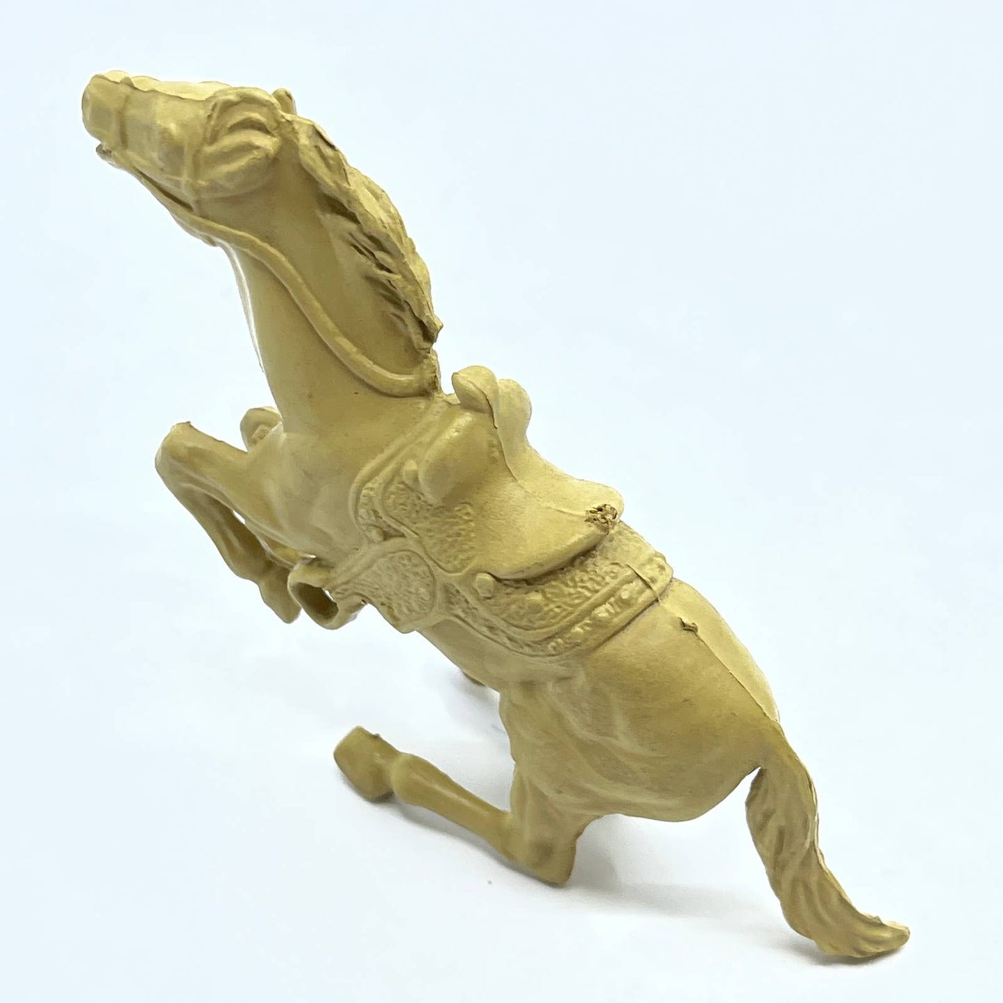 Marx 1960's Western Marx Fort Apache Tan Horse Rearing Up SD7