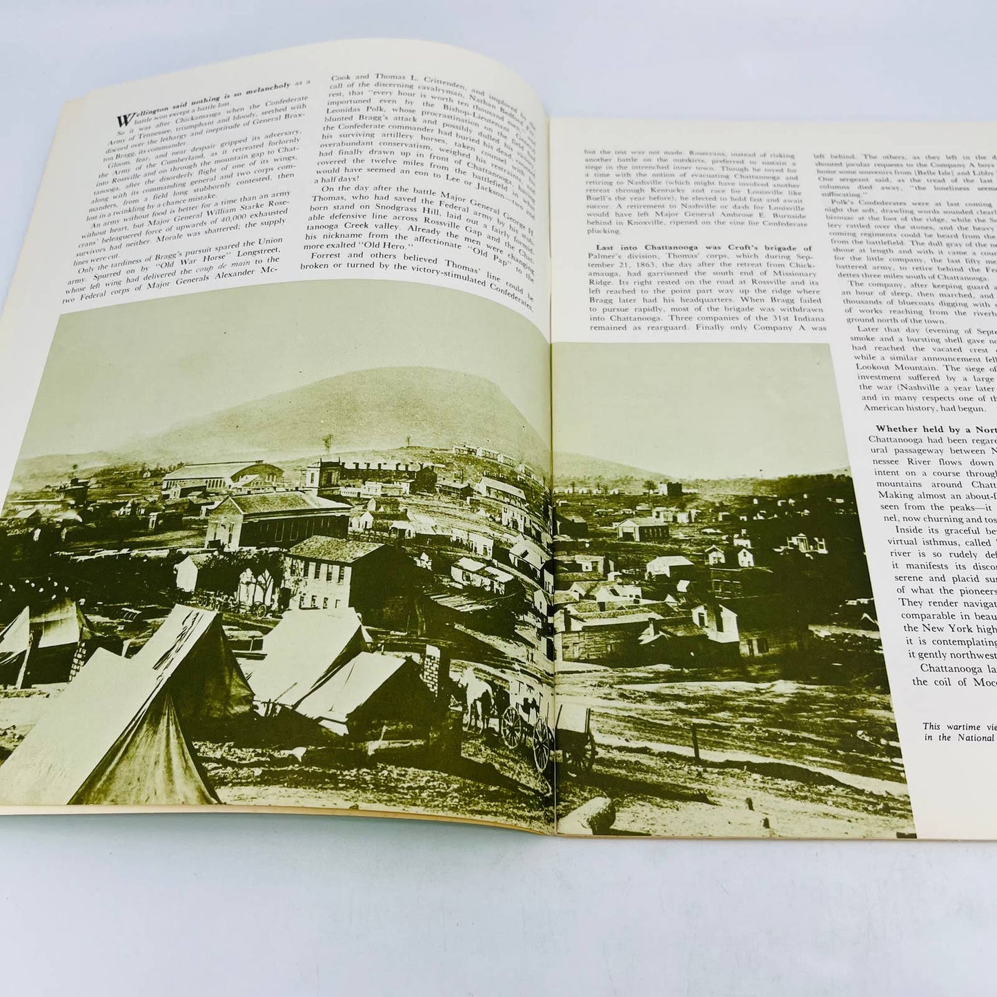 Vintage Civil War Times Illustrated August 1971 The Battles for Chattanooga