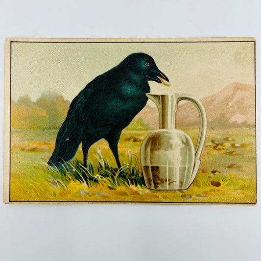 1880s Trade Card Commonwealth Life Insurance Louisville Crow &  Pitcher AH9-M8