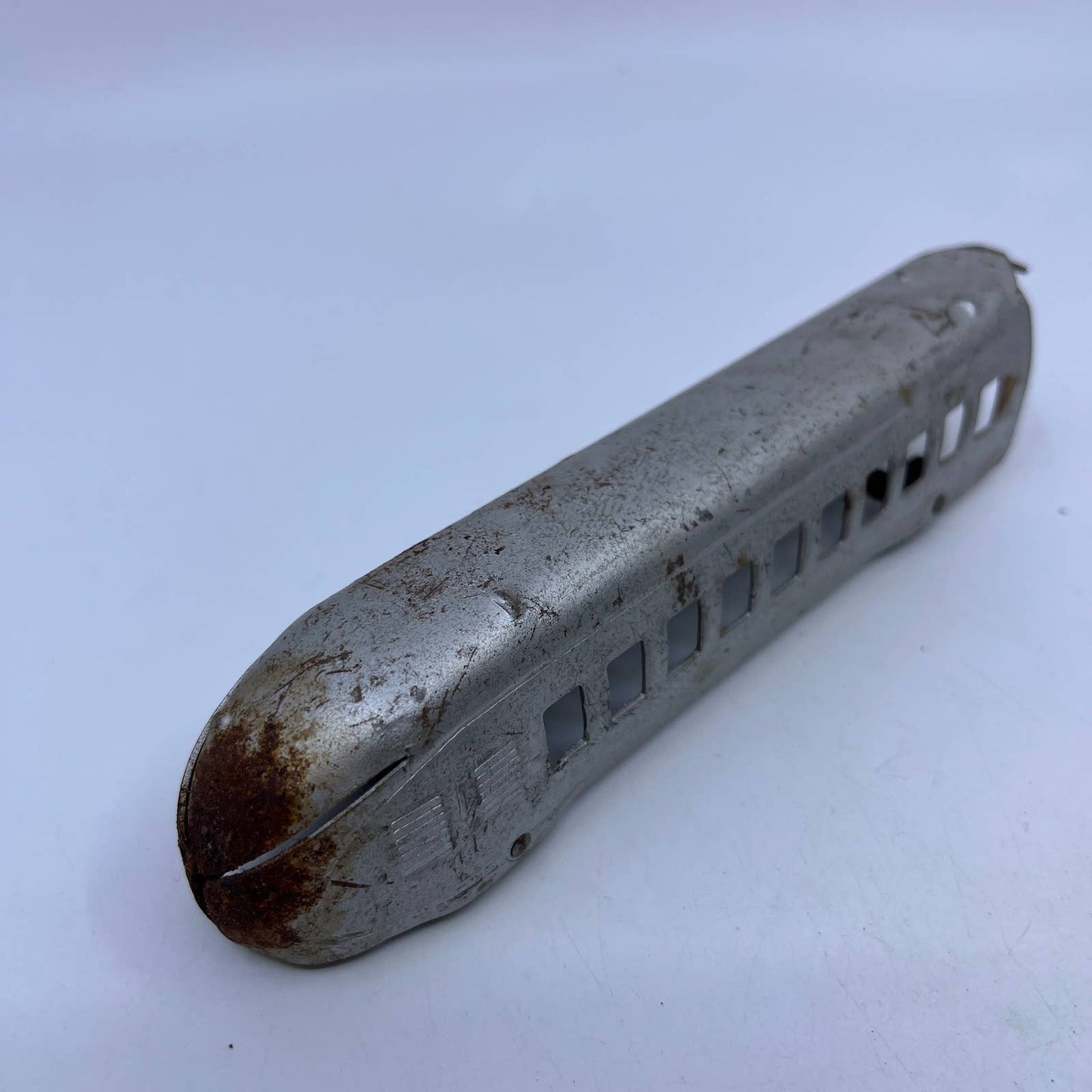 American Flyer Zephyr Metal Toy Train Set of 2 Cars 7” TH6