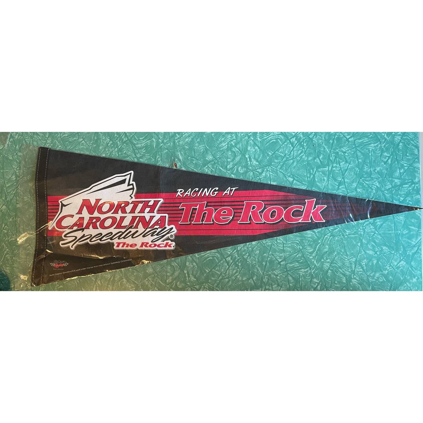 NIP New in Package NC North Carolina Speedway Racing at The Rock Pennant TD8