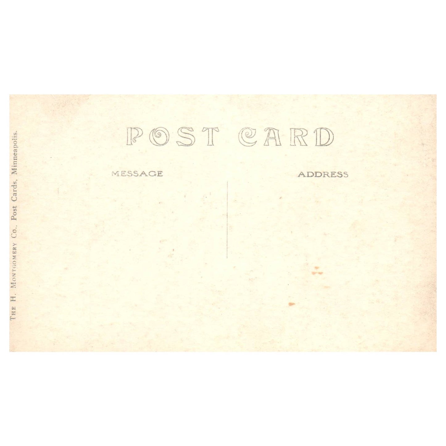 The Quarter Deck Awash Steamship Battleship - Original Postcard RPPC TJ8-4