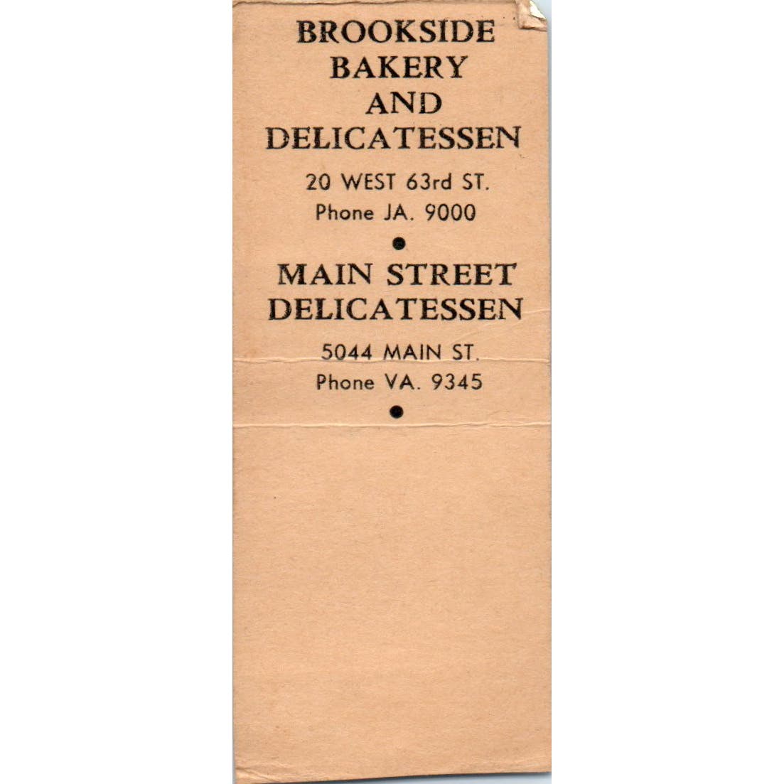 Pittell & Neuman's Restaurant Kansas City MO Advertising Matchbook Cover SA9-M2